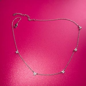 Butterfly chocker necklace